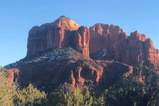 Sunset Sedona Sacred Places -gourmet picnic dinner and stargazing - West Fork Oak Creek Trailhead: where the canyon walls steal the show