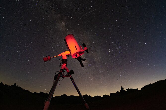 Teide National Park: Stargazing Experience - Telescope time at Teide: planets, clusters, nebulae, galaxies