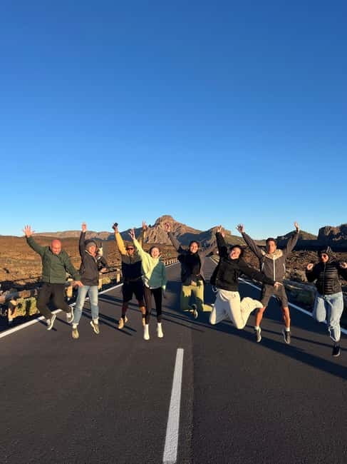 Teide: Small Group Sunset Adventure with Picnic & Stargazing - Riding up from Tenerife: the van day starts with the right pace