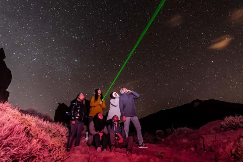 Tenerife: Stargazing Walk in Teide National Park - The Roques de García stop: guided stargazing with a real plan