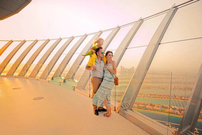 The View at The Palm Jumeirah Dubai Observatory Deck Tickets - What the 360° deck experience looks like in real life